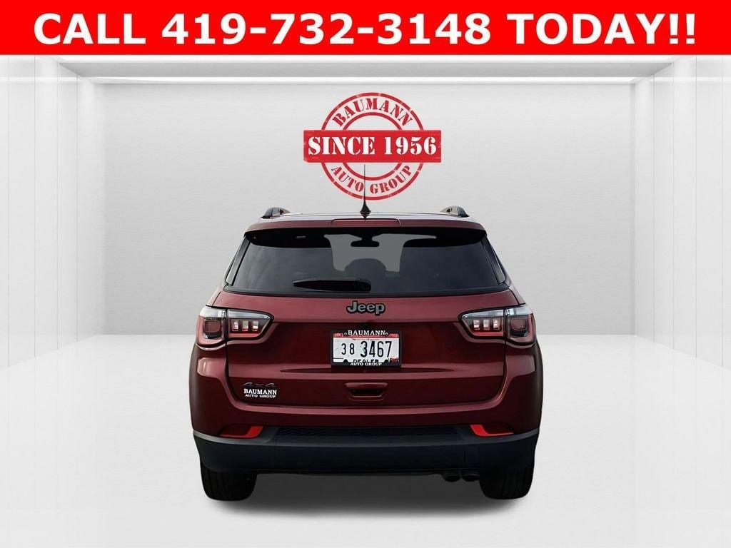 used 2021 Jeep Compass car, priced at $19,845