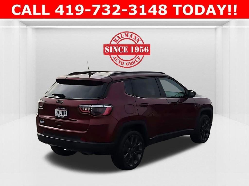 used 2021 Jeep Compass car, priced at $19,845