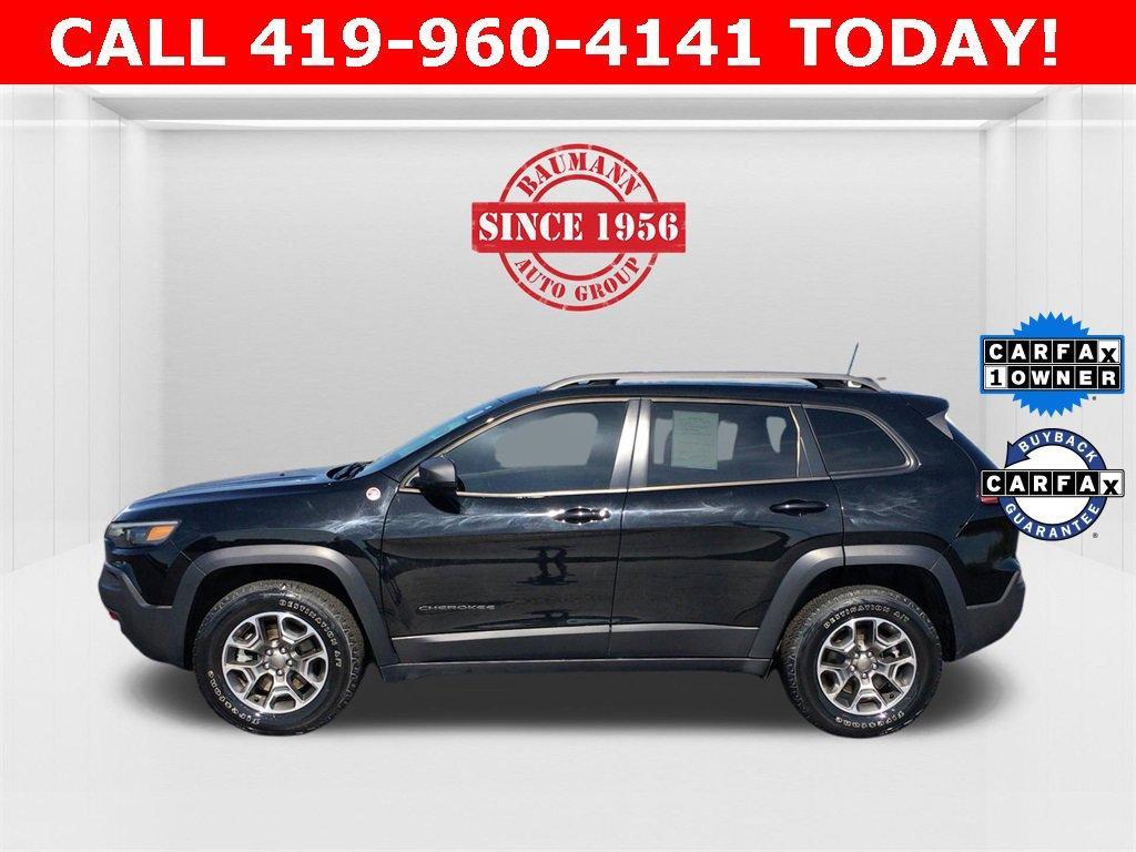 used 2021 Jeep Cherokee car, priced at $19,990