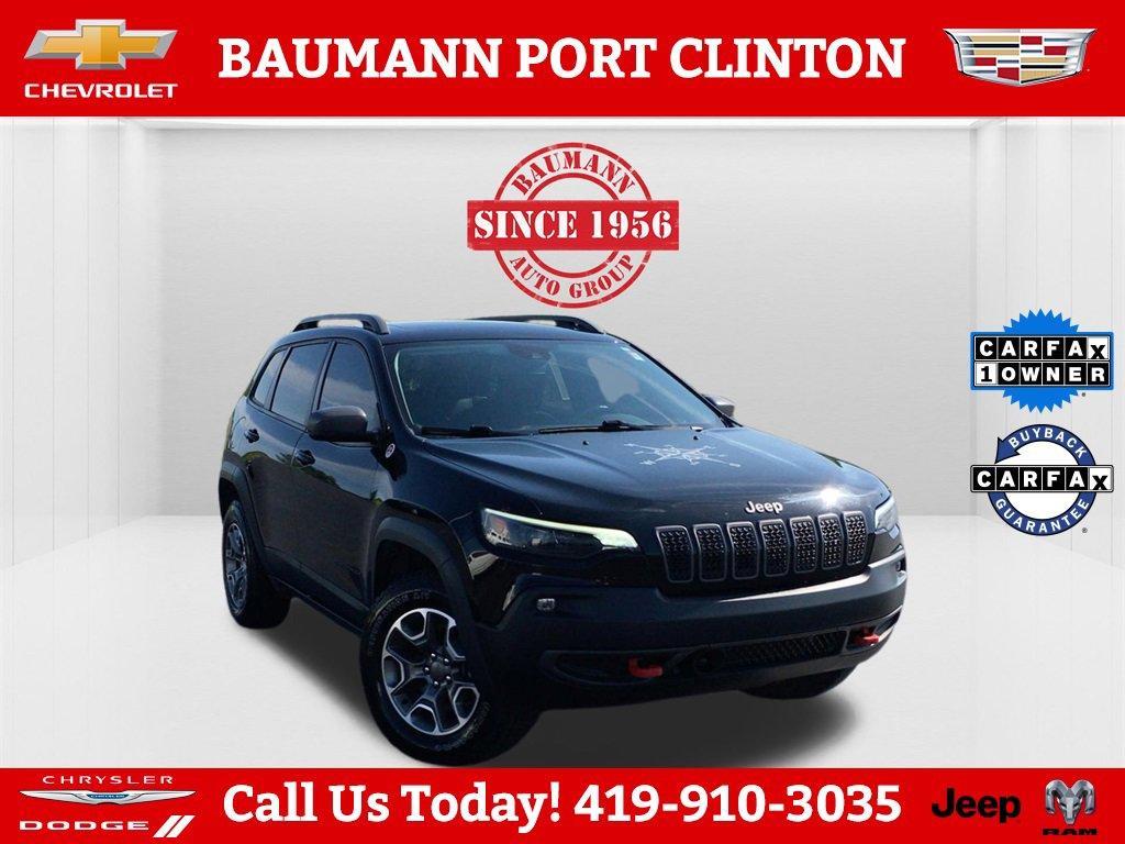 used 2021 Jeep Cherokee car, priced at $19,990