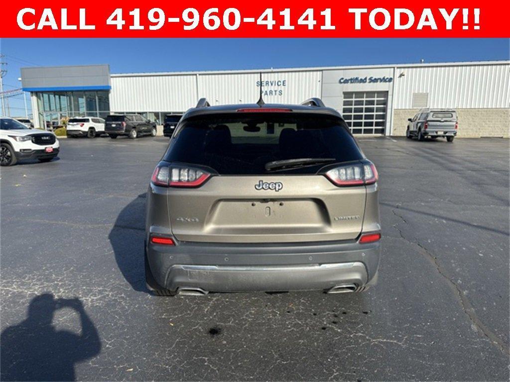 used 2019 Jeep Cherokee car, priced at $17,200