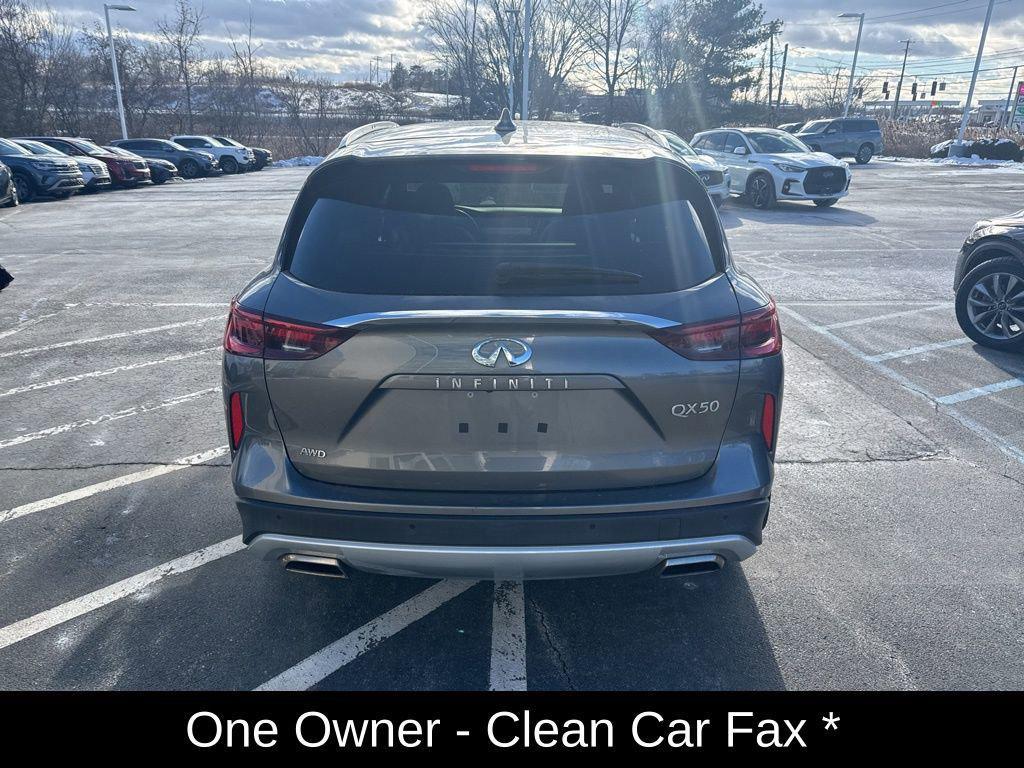 used 2022 INFINITI QX50 car, priced at $27,995