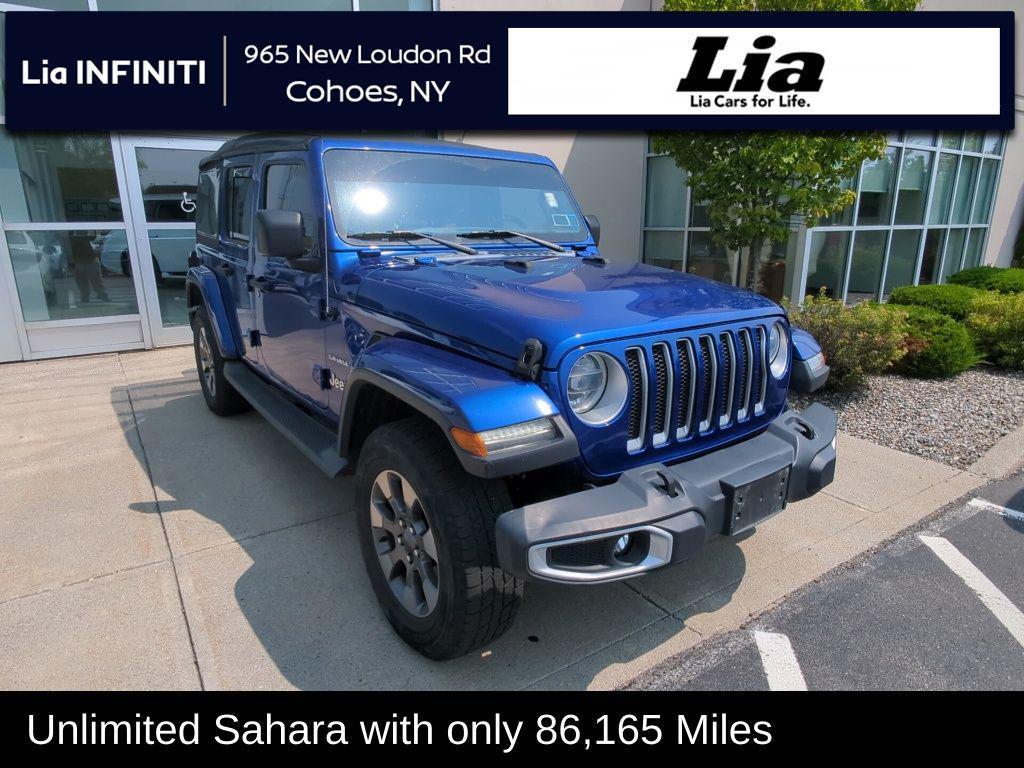 used 2019 Jeep Wrangler Unlimited car, priced at $19,745