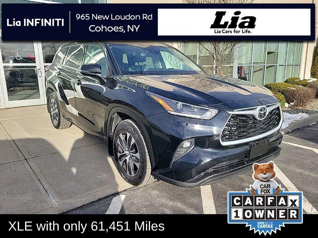 used 2021 Toyota Highlander car, priced at $28,998