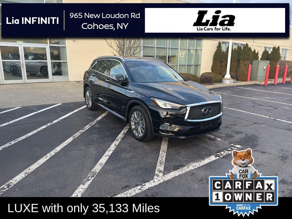 used 2023 INFINITI QX50 car, priced at $28,495