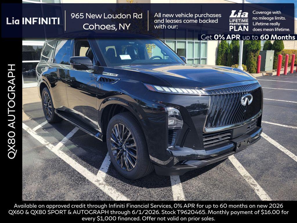 new 2026 INFINITI QX80 car, priced at $116,405