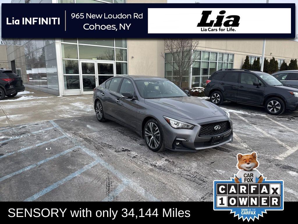 used 2023 INFINITI Q50 car, priced at $33,495