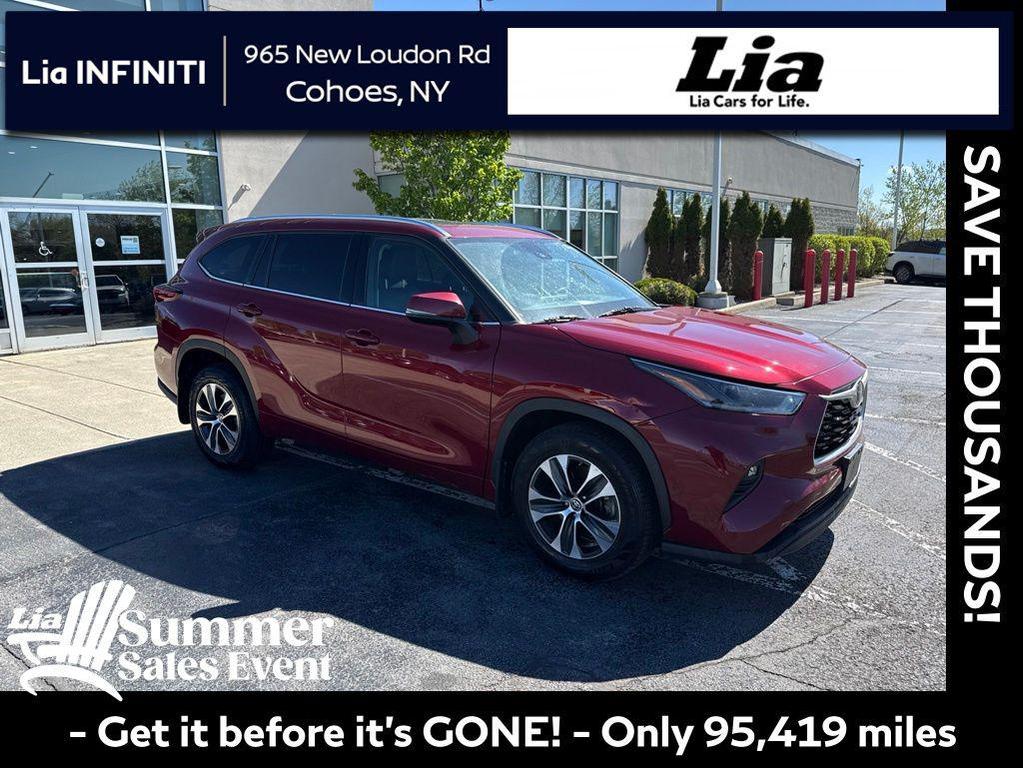 used 2021 Toyota Highlander car, priced at $27,670