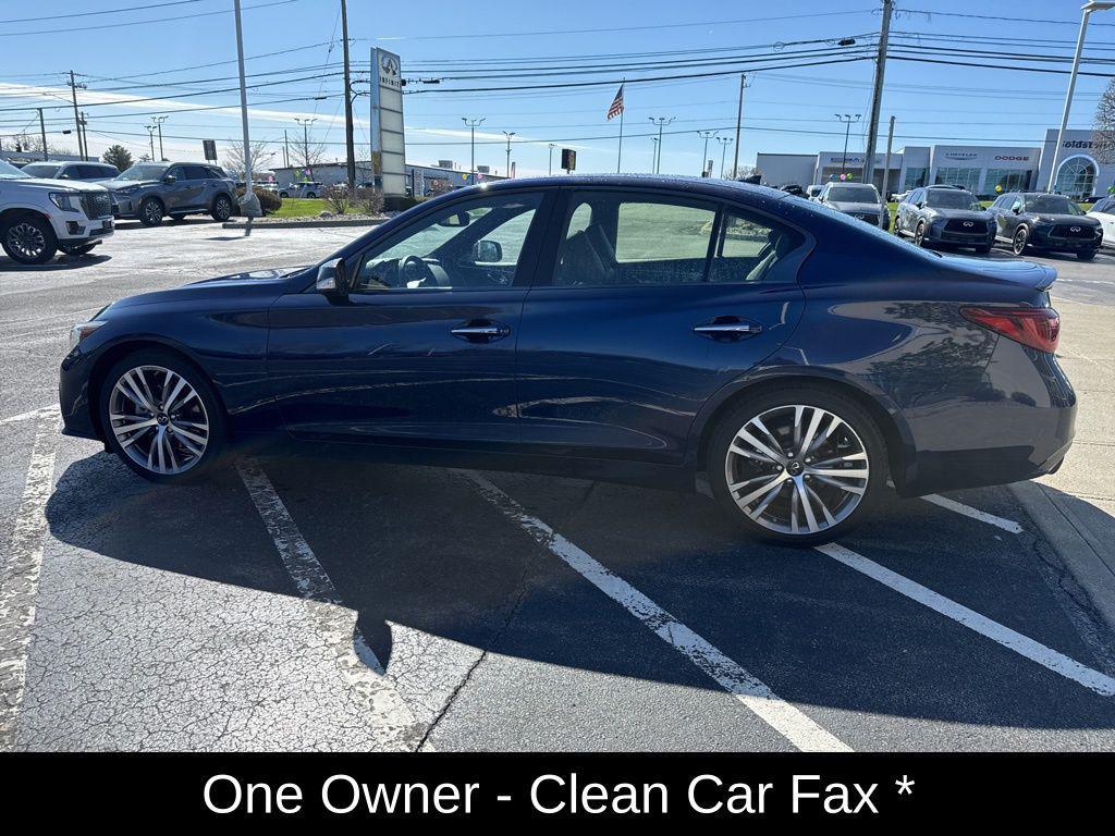 used 2023 INFINITI Q50 car, priced at $35,170