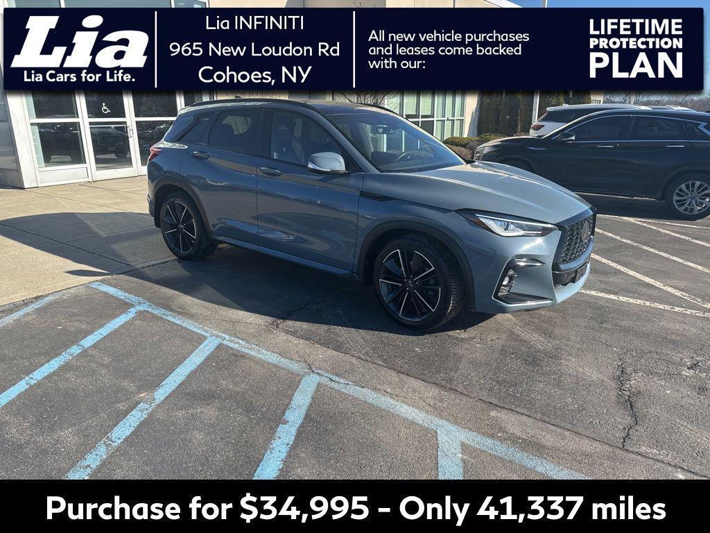 used 2023 INFINITI QX50 car, priced at $34,995