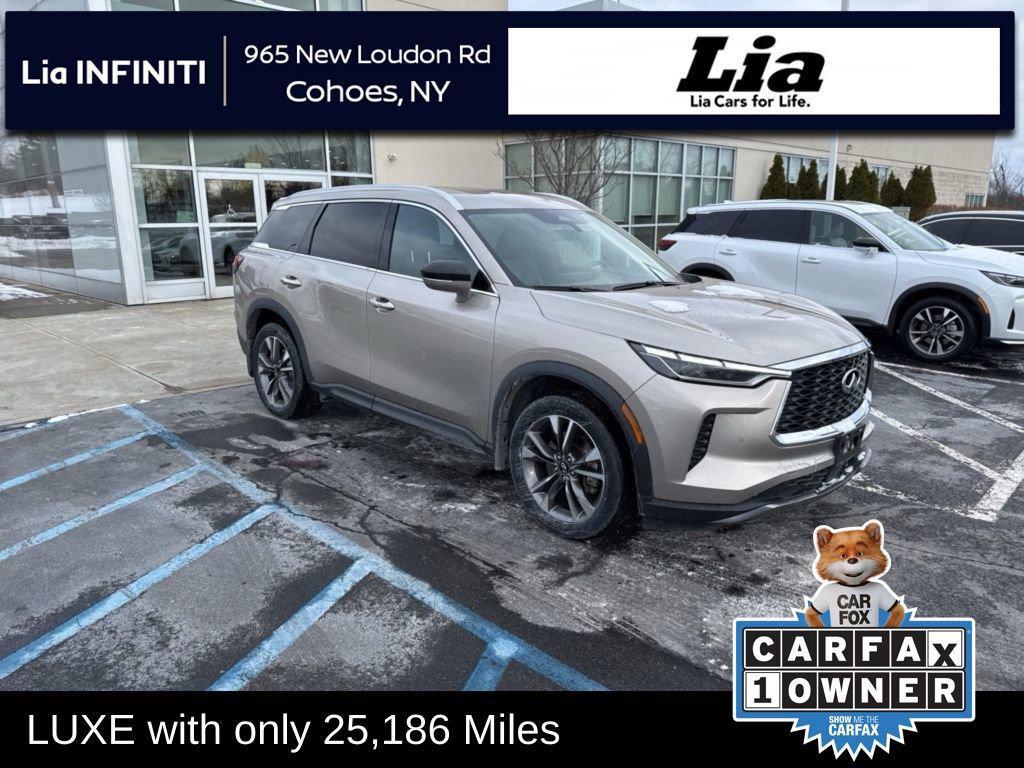 used 2022 INFINITI QX60 car, priced at $37,495