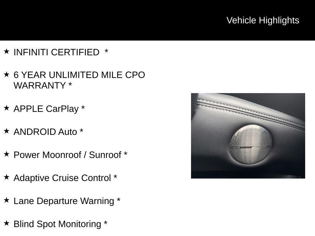 used 2024 INFINITI QX80 car, priced at $59,170