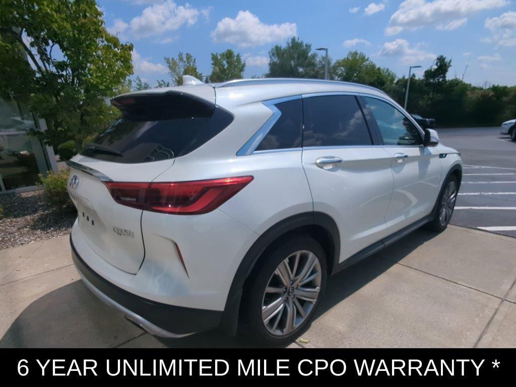 used 2022 INFINITI QX50 car, priced at $29,945