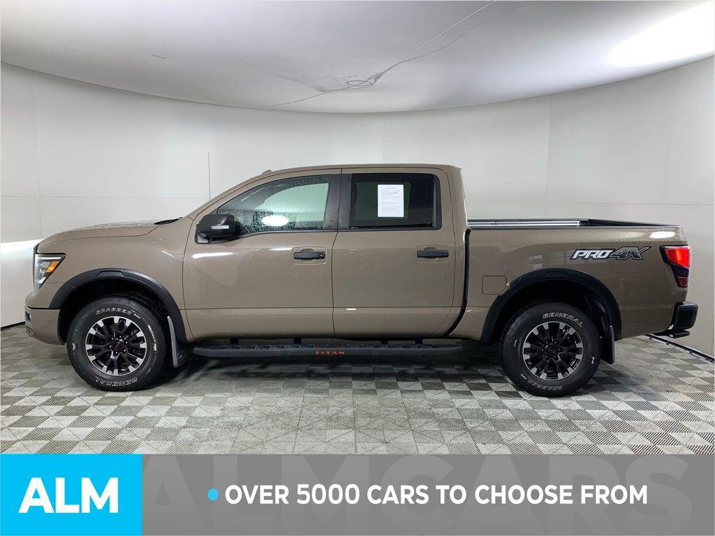 used 2021 Nissan Titan car, priced at $33,260