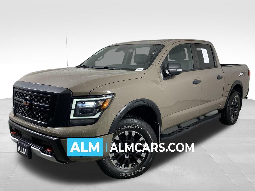 used 2021 Nissan Titan car, priced at $33,260