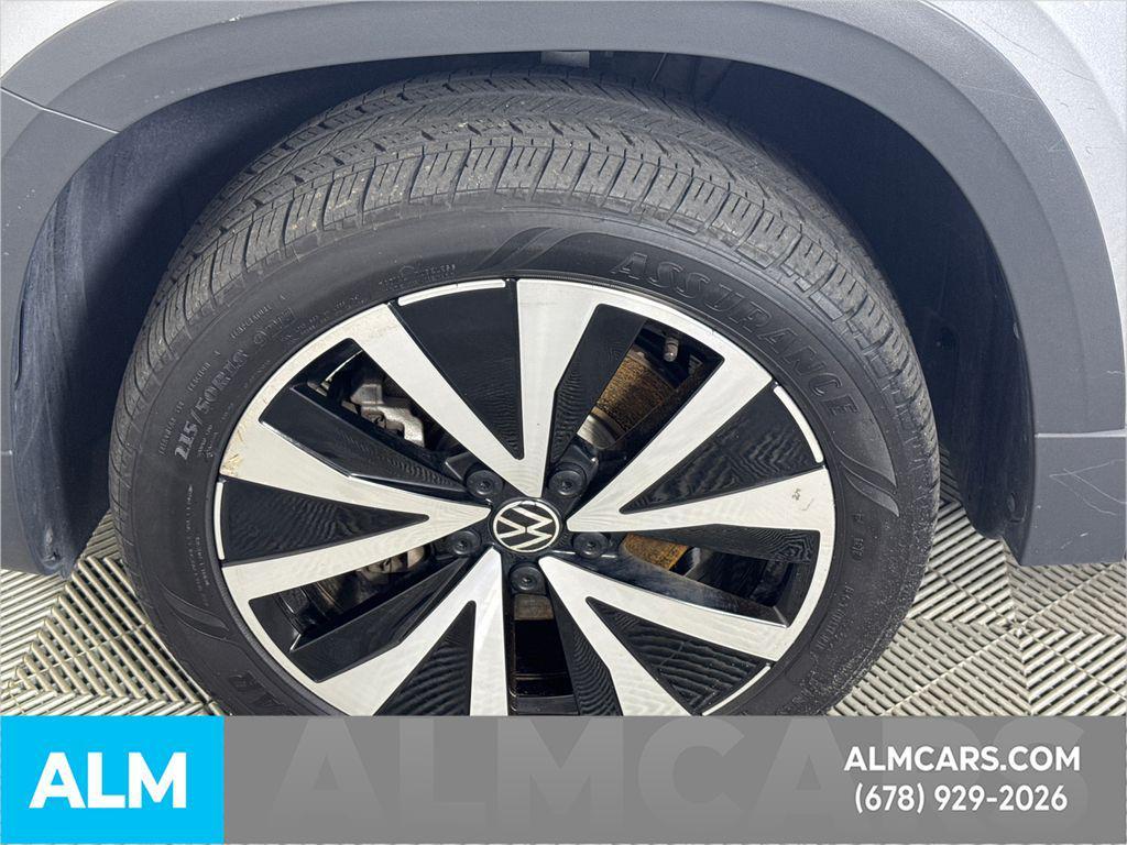 used 2024 Volkswagen Taos car, priced at $19,220