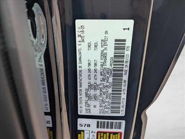 new 2025 Toyota Tacoma car, priced at $44,963