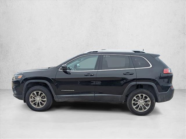 used 2021 Jeep Cherokee car, priced at $17,888