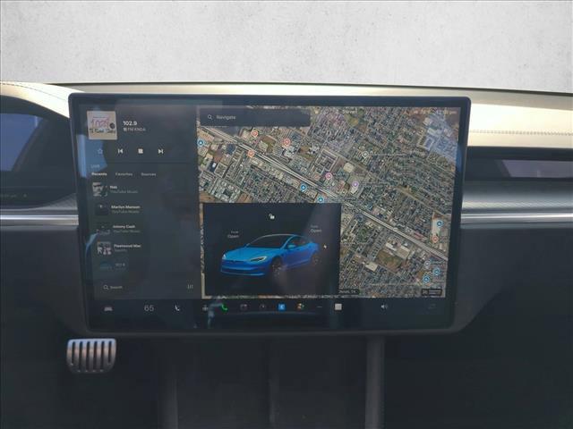 used 2021 Tesla Model S car, priced at $51,499