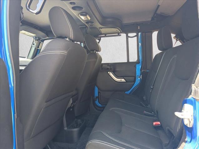 used 2015 Jeep Wrangler Unlimited car, priced at $18,215