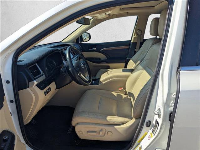 used 2017 Toyota Highlander car, priced at $21,499