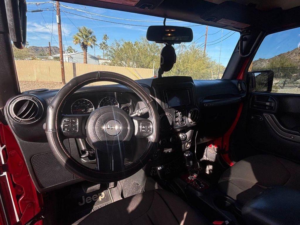 used 2015 Jeep Wrangler Unlimited car, priced at $16,800