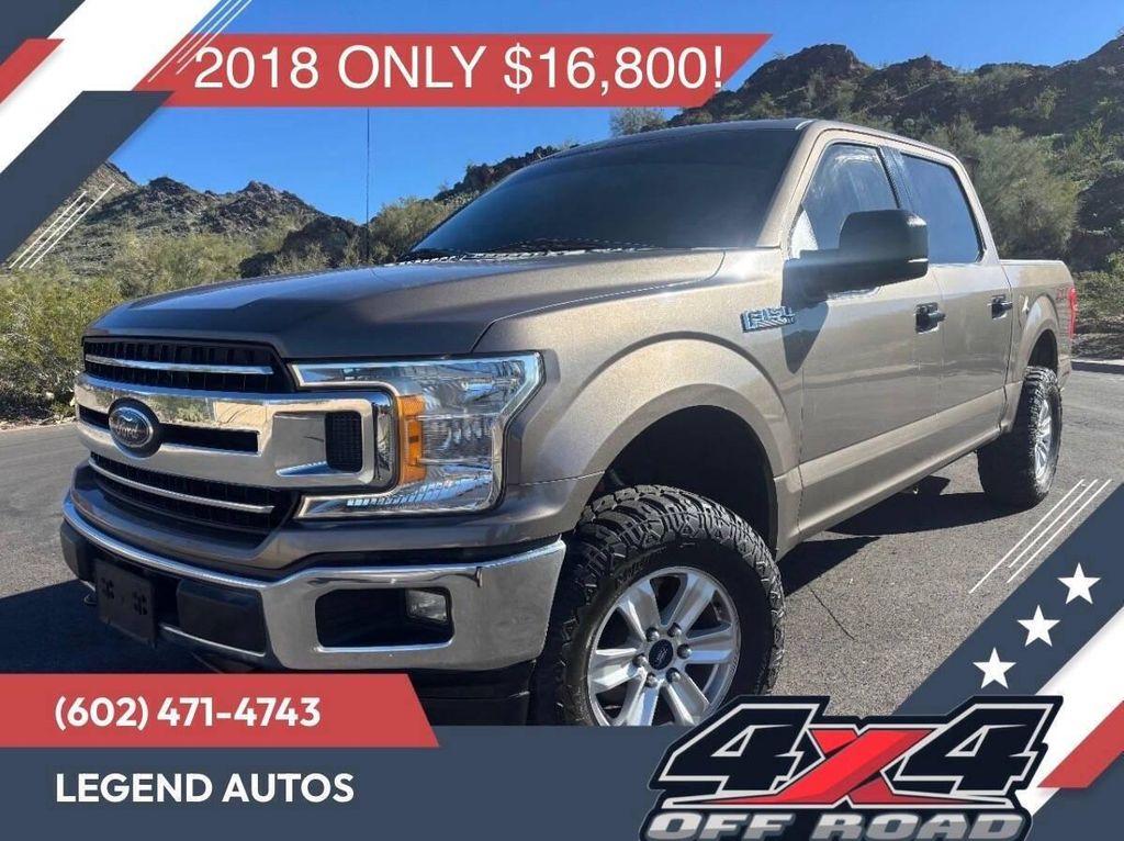 used 2018 Ford F-150 car, priced at $16,800