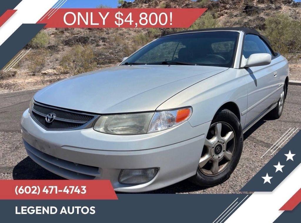 used 2000 Toyota Camry Solara car, priced at $4,800