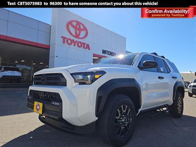 new 2026 Toyota 4Runner car, priced at $49,075
