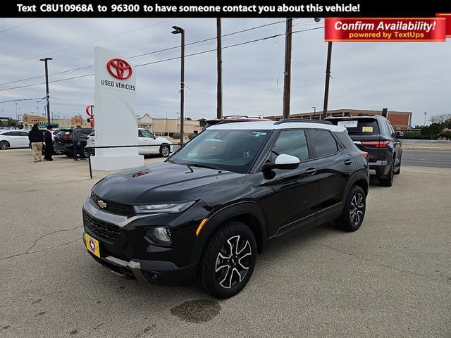 used 2022 Chevrolet TrailBlazer car, priced at $21,898