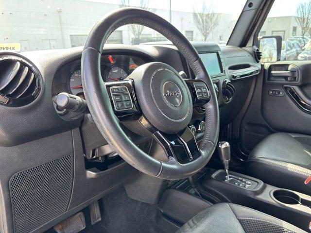 used 2017 Jeep Wrangler Unlimited car, priced at $21,977