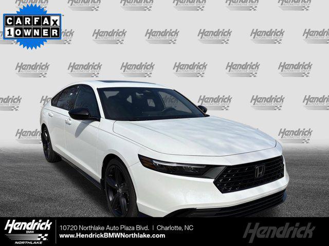 used 2024 Honda Accord Hybrid car, priced at $29,977