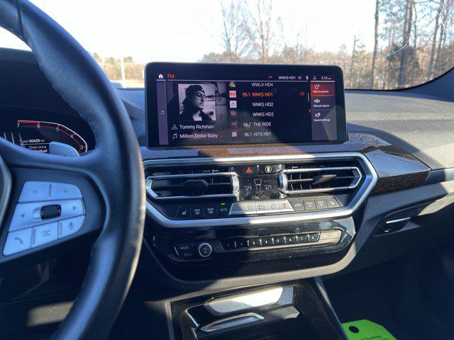 used 2023 BMW X3 car, priced at $35,977