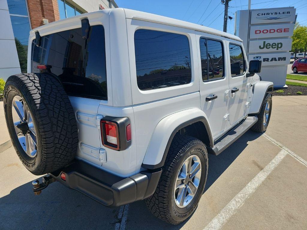 used 2022 Jeep Wrangler Unlimited car, priced at $34,381