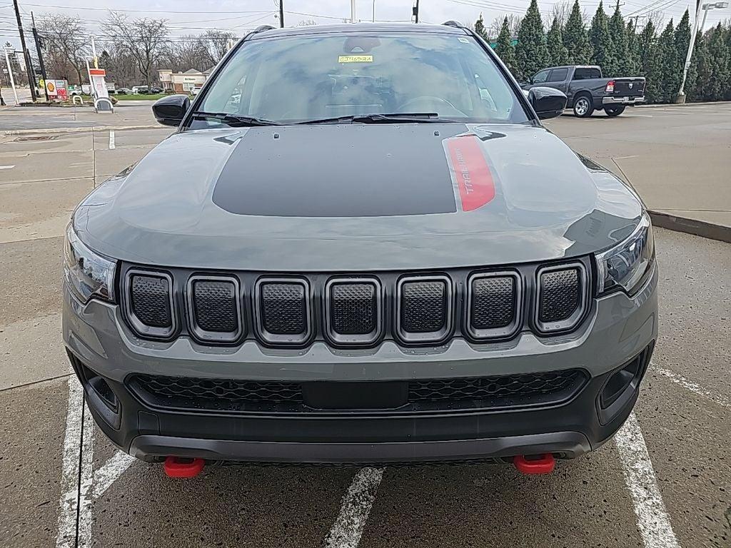 used 2022 Jeep Compass car, priced at $24,481