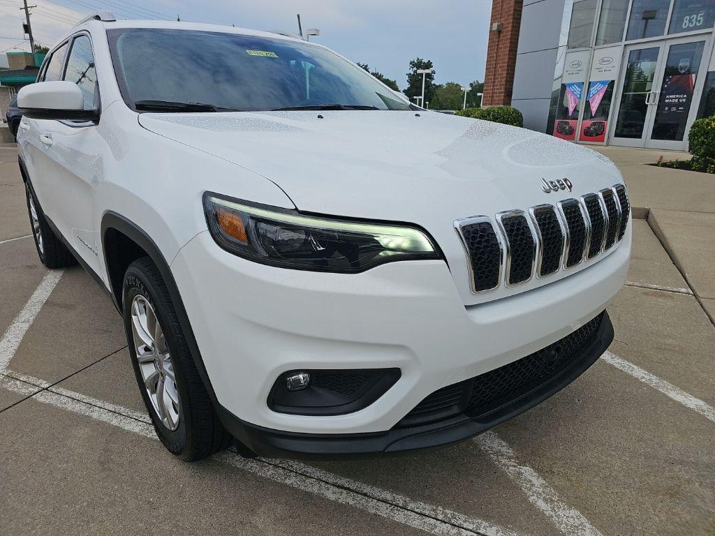 used 2021 Jeep Cherokee car, priced at $20,981