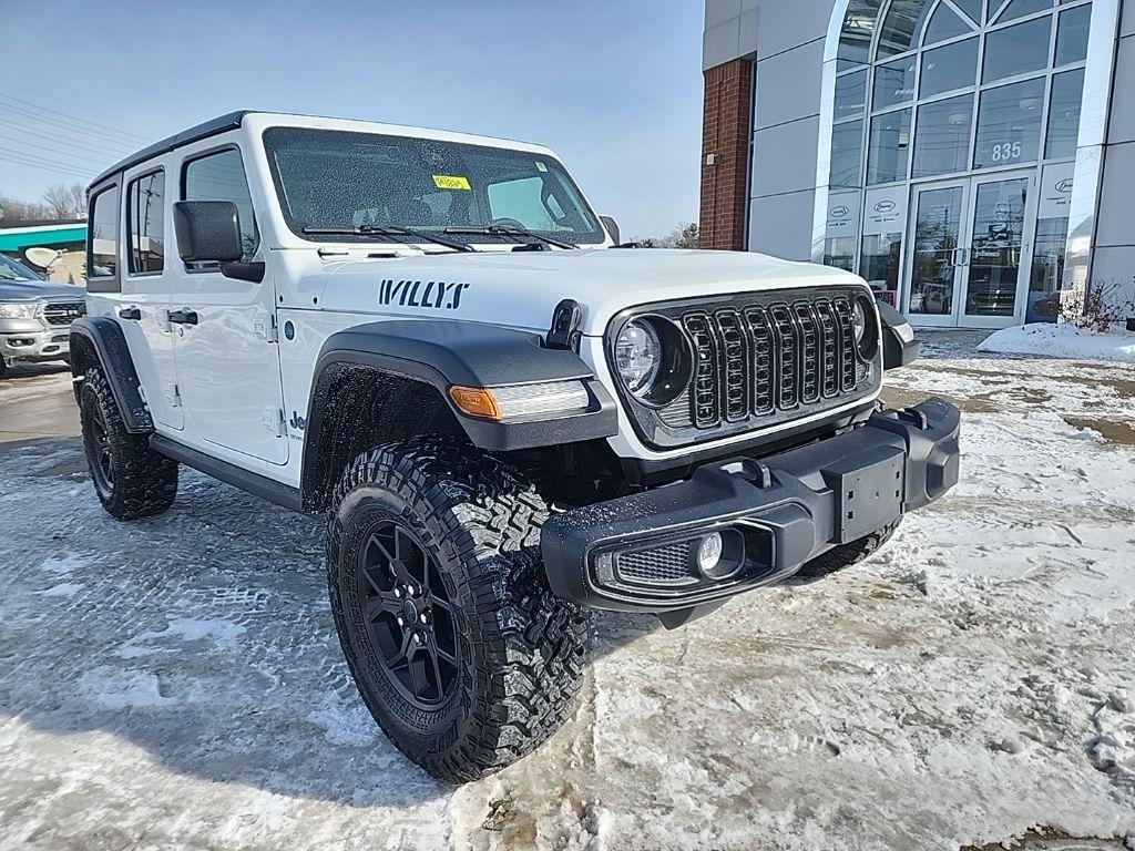 used 2025 Jeep Wrangler 4xe car, priced at $33,481