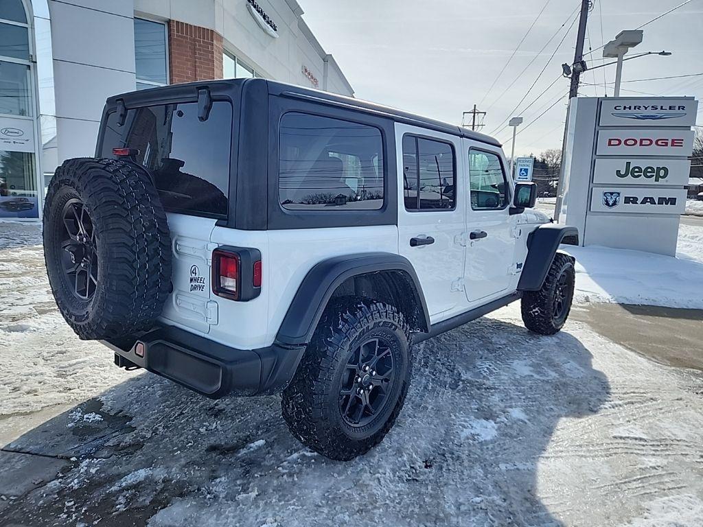 used 2025 Jeep Wrangler 4xe car, priced at $33,481