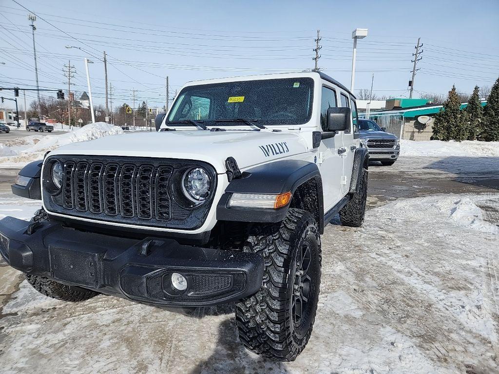 used 2025 Jeep Wrangler 4xe car, priced at $33,481
