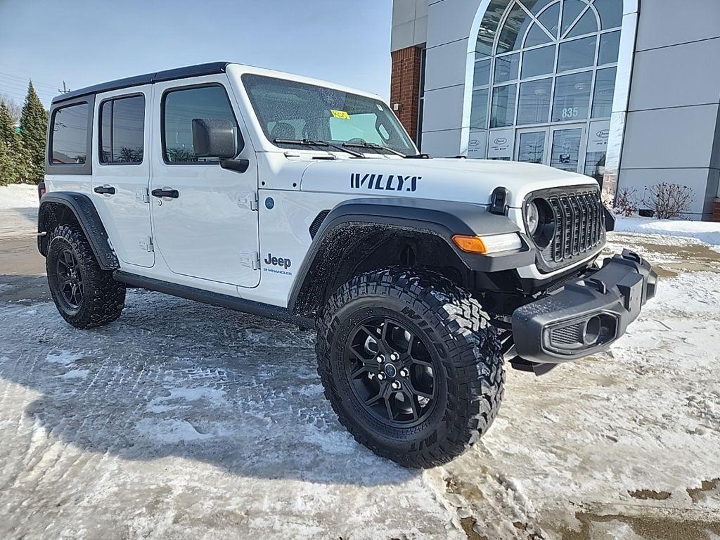 used 2025 Jeep Wrangler 4xe car, priced at $33,481