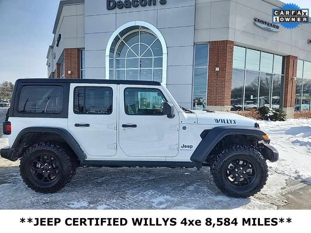 used 2025 Jeep Wrangler 4xe car, priced at $33,481