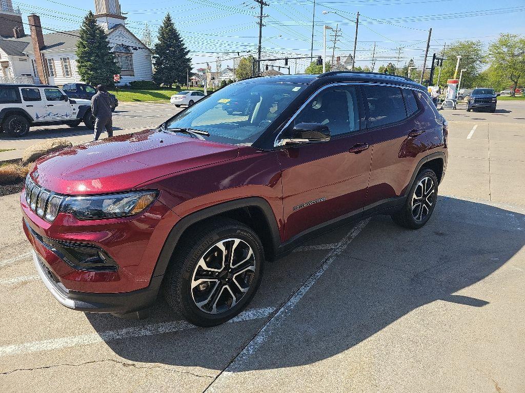 used 2022 Jeep Compass car, priced at $24,981