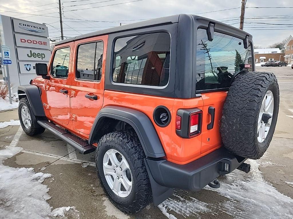 used 2020 Jeep Wrangler Unlimited car, priced at $17,481