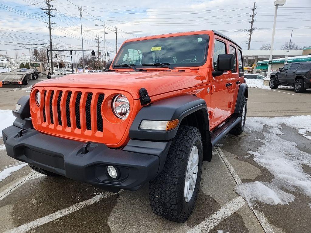 used 2020 Jeep Wrangler Unlimited car, priced at $17,481