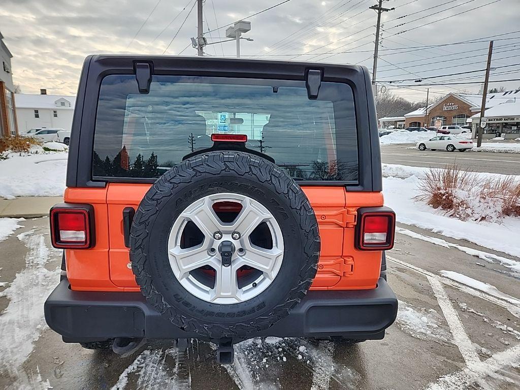 used 2020 Jeep Wrangler Unlimited car, priced at $17,481