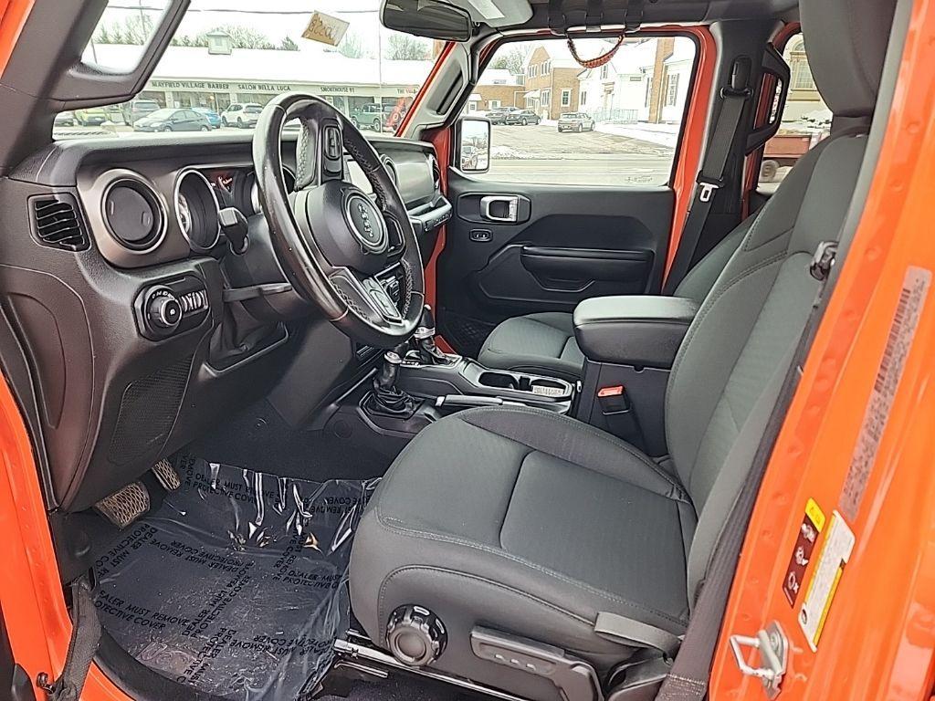 used 2020 Jeep Wrangler Unlimited car, priced at $17,481