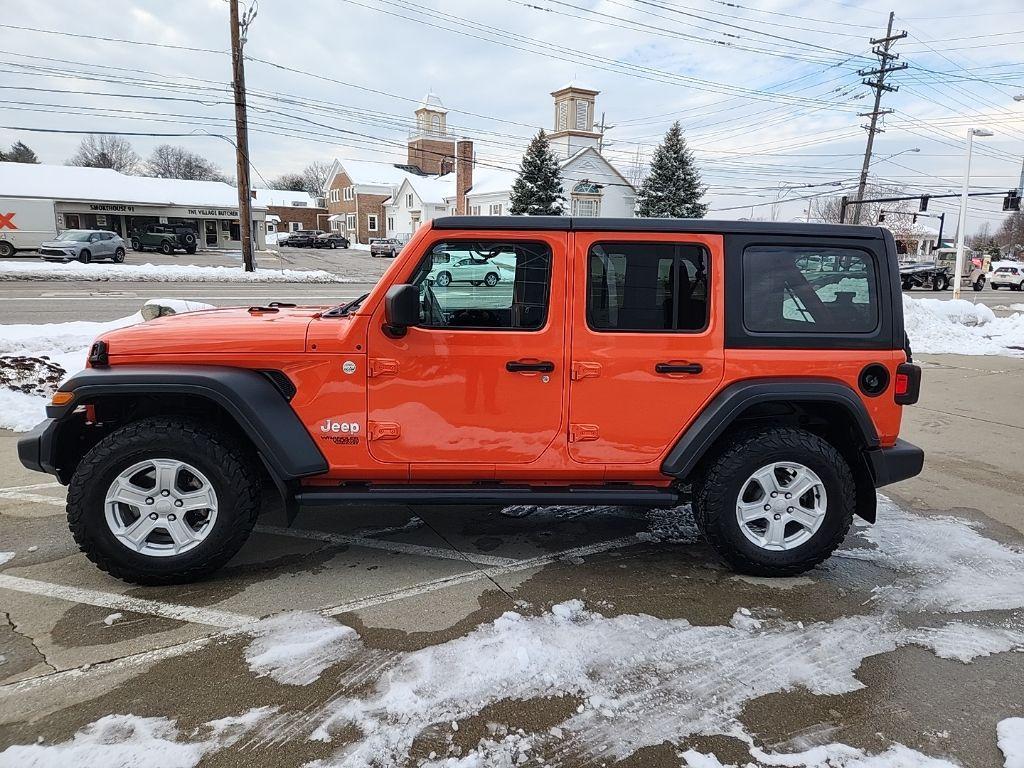used 2020 Jeep Wrangler Unlimited car, priced at $17,481
