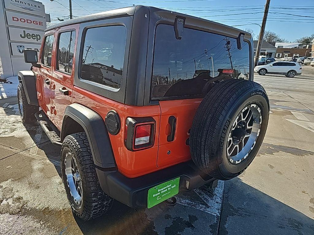 used 2018 Jeep Wrangler Unlimited car, priced at $19,481