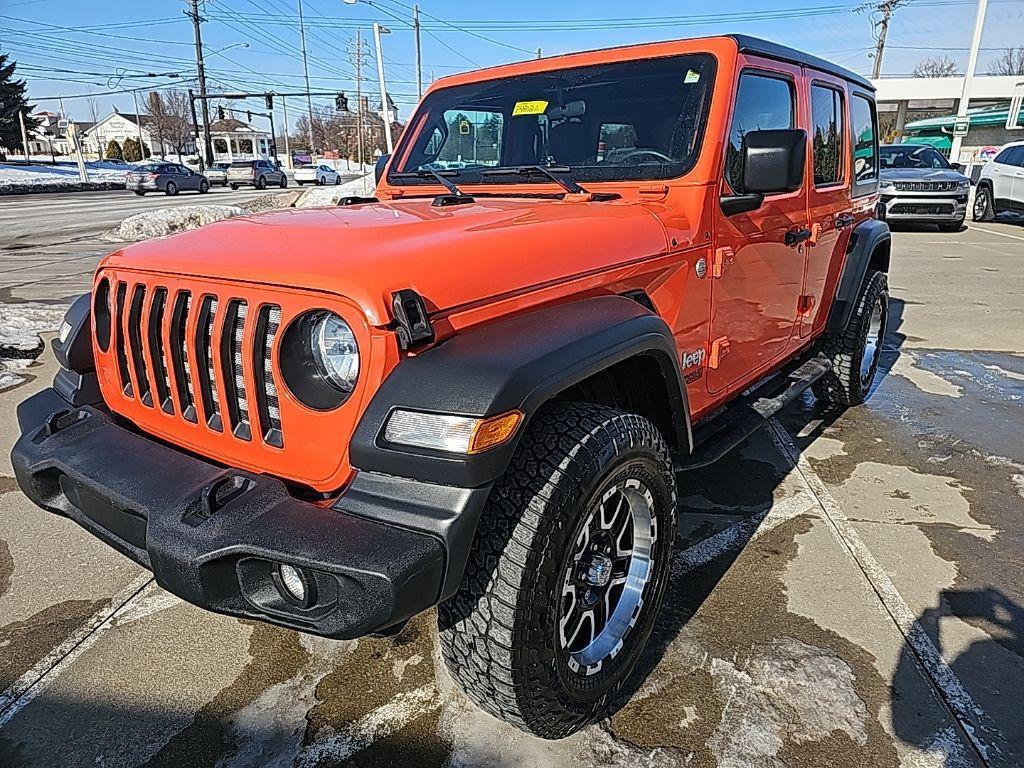 used 2018 Jeep Wrangler Unlimited car, priced at $19,481