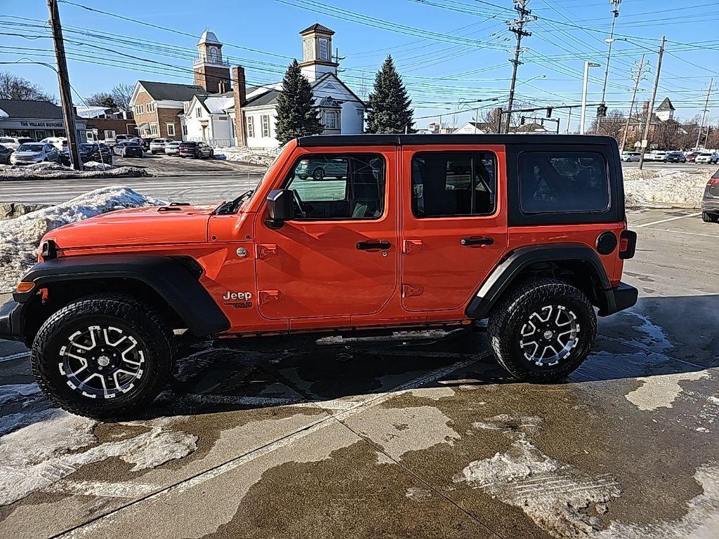 used 2018 Jeep Wrangler Unlimited car, priced at $19,481